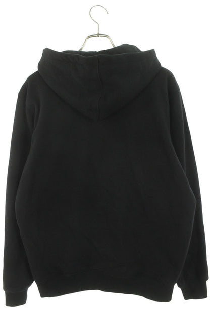 SUPREME 18AW Champion Label Logo Hoodie Black Size M