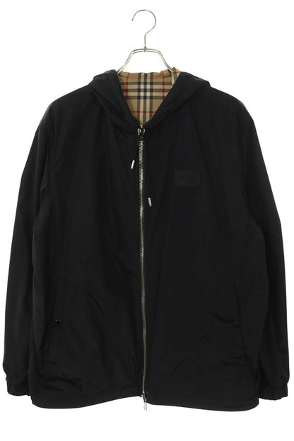 Burberry Nylon Nova Check Reversible Zip Hoodie Multi Size M