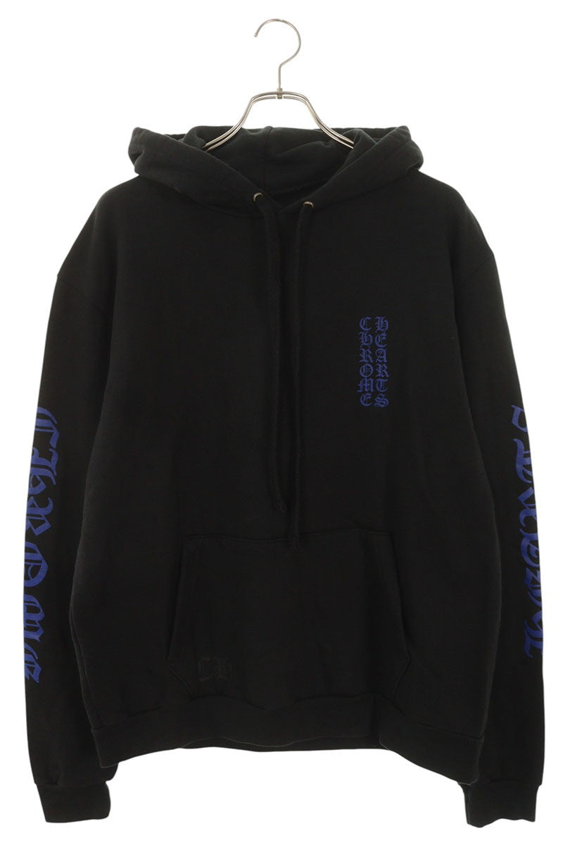 Chrome Hearts Sleeve Logo Print Pullover Hoodie Size S