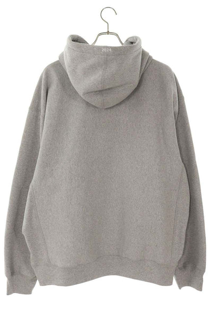 SUPREME 24AW Box Logo Hooded Sweatshirt Gray Size XL