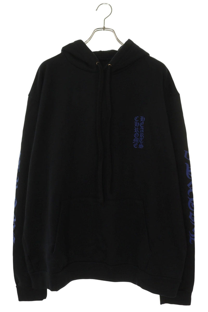 Chrome Hearts Sleeve Logo Print Pullover Hoodie Size XL