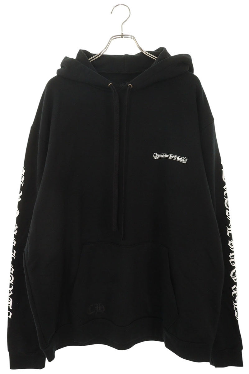 Chrome Hearts Back Label Logo Print Pullover Hoodie Size XL