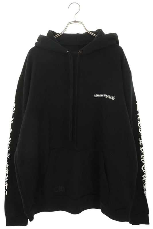 Chrome Hearts Back Label Logo Print Pullover Hoodie Size XL