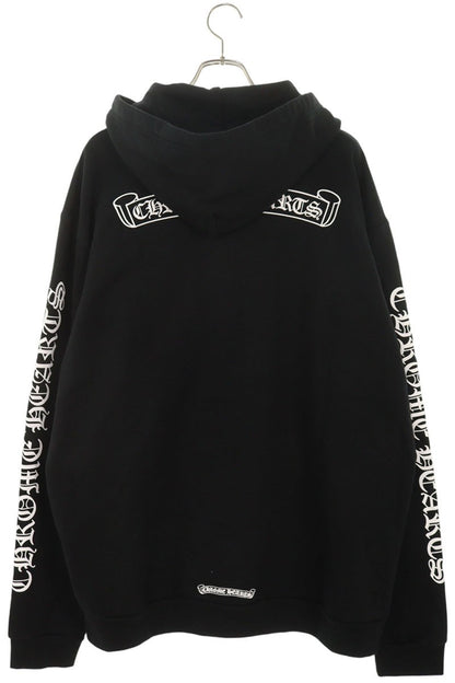 Chrome Hearts Back Label Logo Print Pullover Hoodie Size XL