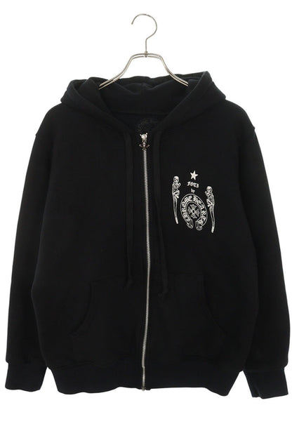 Chrome Hearts Thermal Lined Foti Back Print Zip Size M