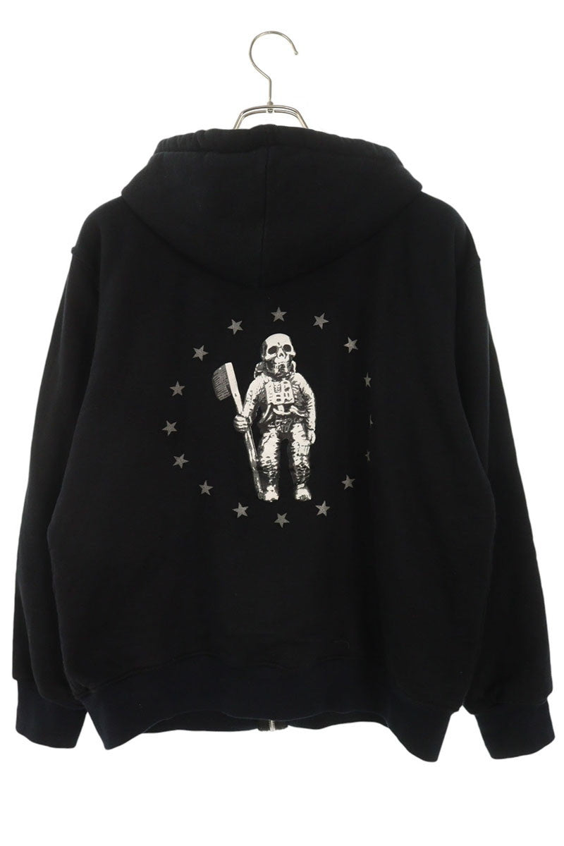 Chrome Hearts Thermal Lined Foti Back Print Zip Size M