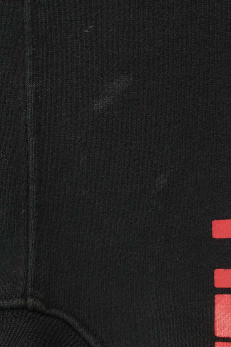 Protocol Index Graphic Print Zip Hoodie Black Size M