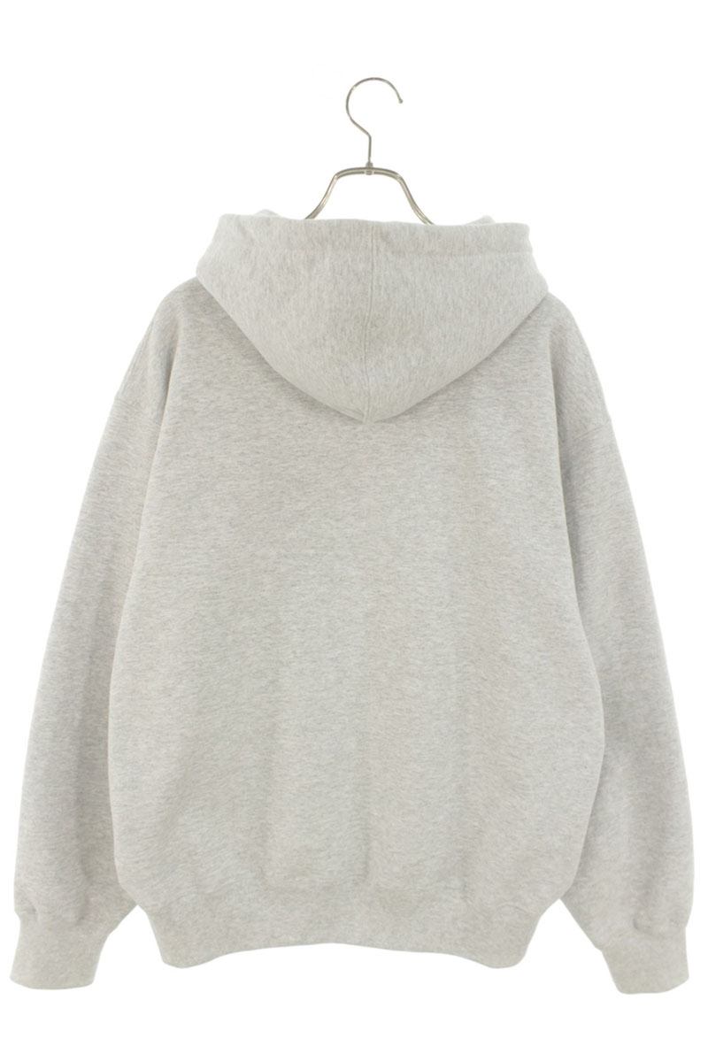 SUPREME Photo Print Pullover Hoodie Gray Size M