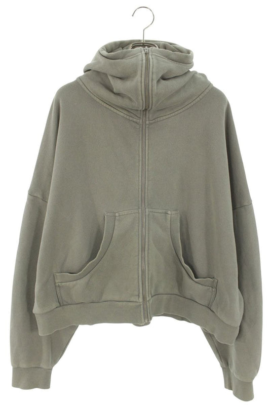 entire studios Cotton Zip-Up Hoodie Gray Size M
