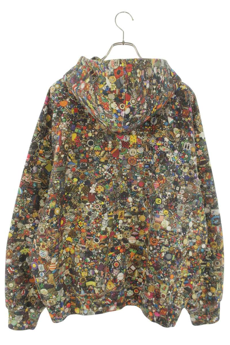 SUPREME 26SS Mike Kelly Zip Up Hooded Sweatshirt Size L