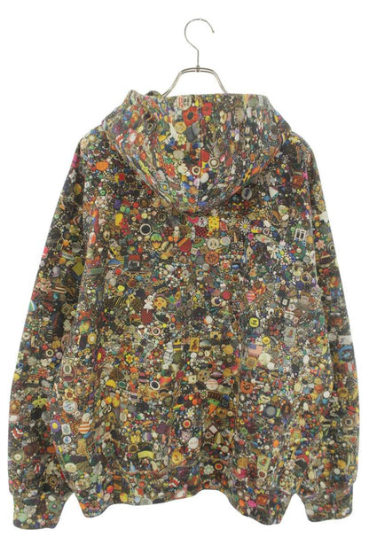 SUPREME 26SS Mike Kelly Zip Up Hooded Sweatshirt Size L