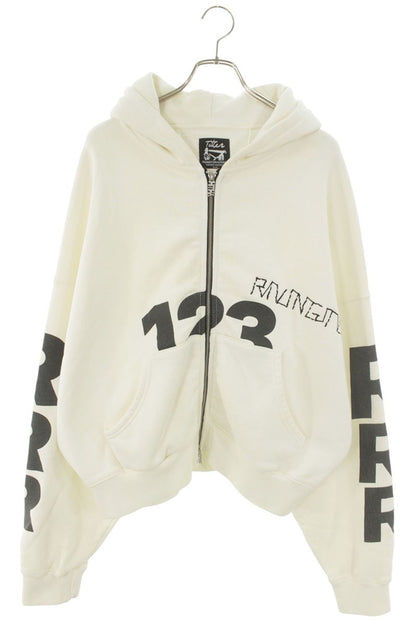 RIVINGTON roi Rebis 25SS Logo Embroidered Zip Hoodie Size S