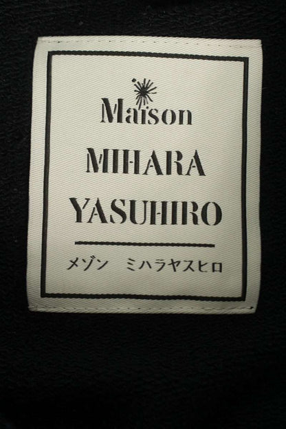 MIHARAYASUHIRO Damaged Sticker Hoodie Black Size S