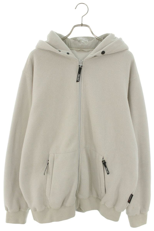 Palace POLARTEC LAZER ZIP HOOD Fleece Gray Size XL
