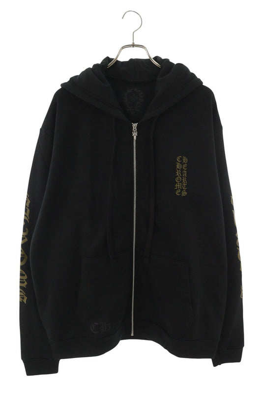 Chrome Hearts Vertical Logo Dagger Zip Hoodie Multi Size L