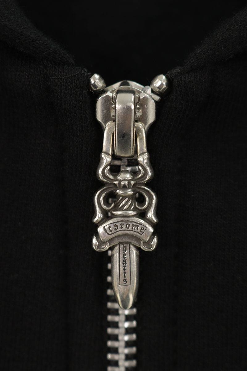 Chrome Hearts Vertical Logo Dagger Zip Hoodie Multi Size L