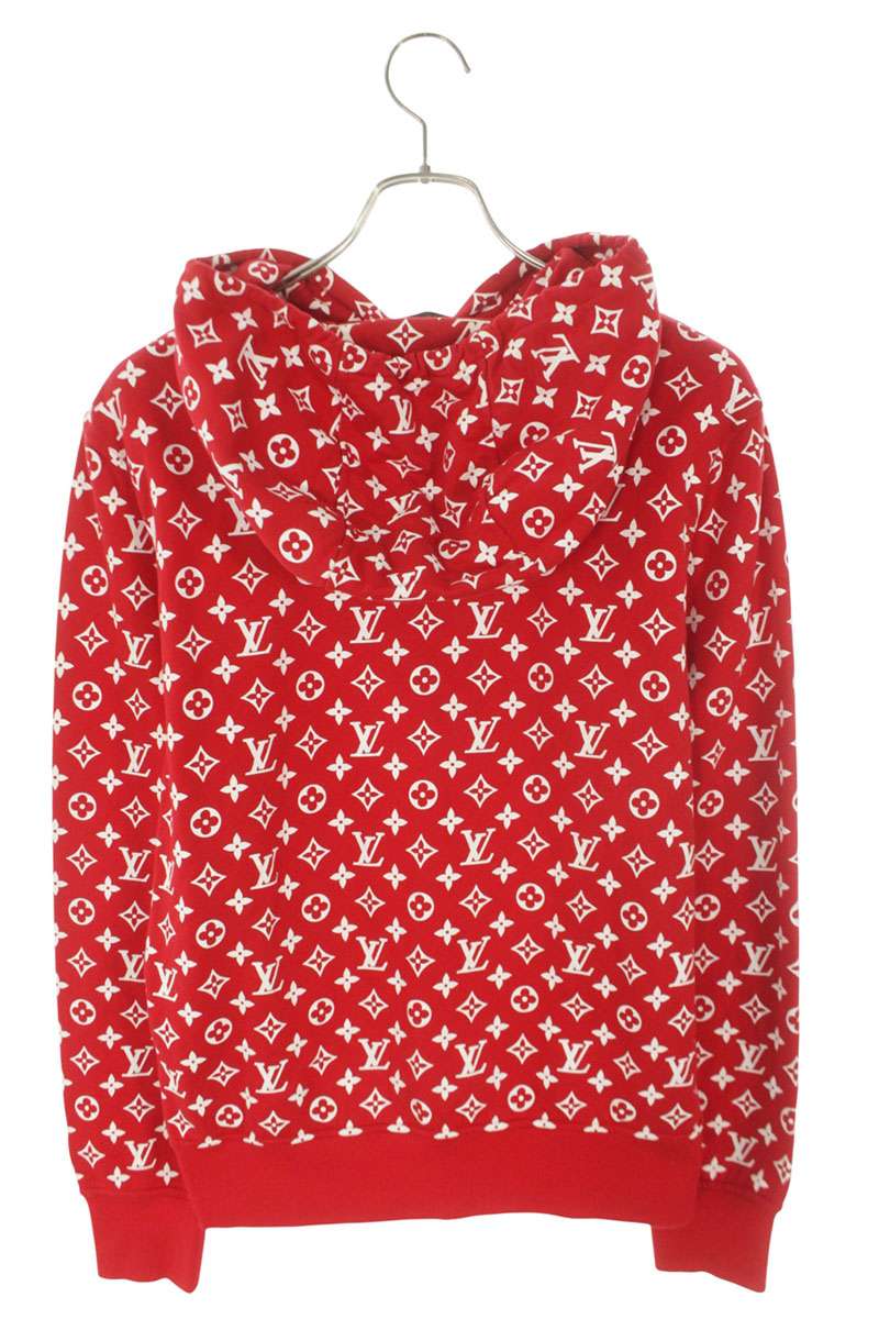 SUPREME LV 17AW Monogram Box Logo Hoodie Multi Size S