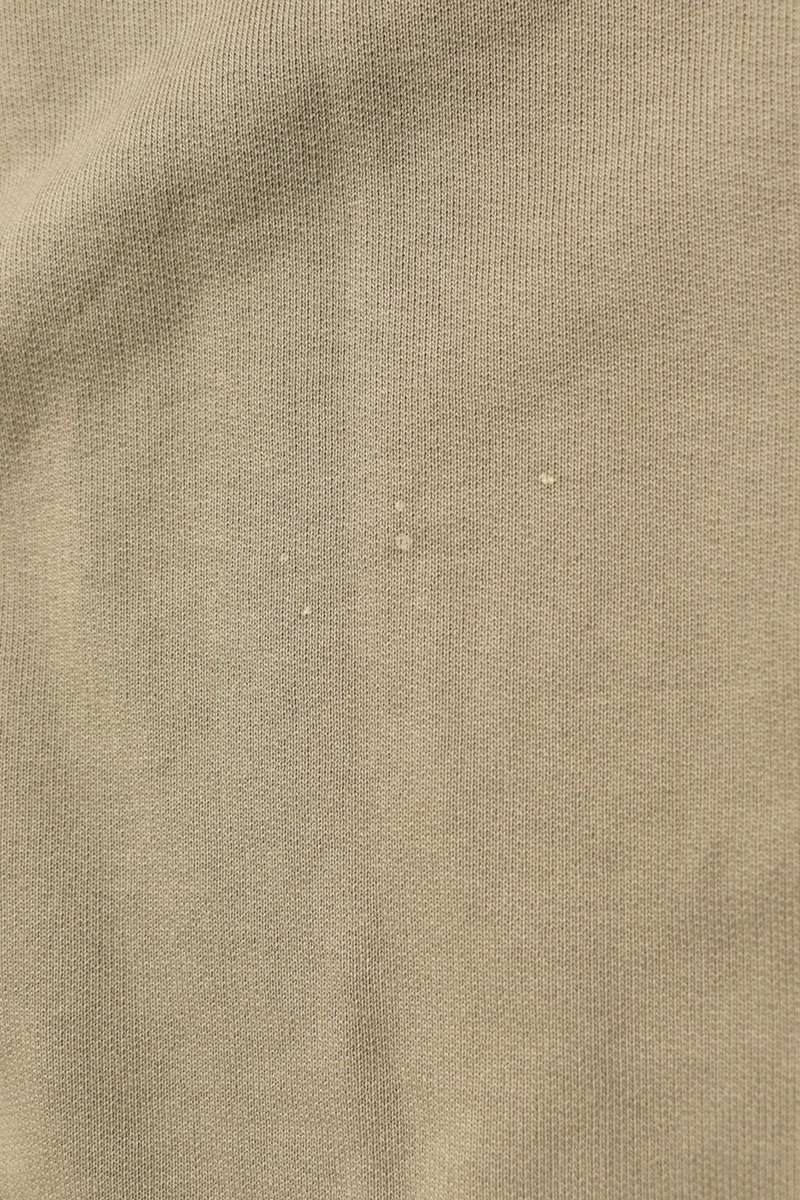 AMI Heart A Logo Embroidered Zip Hoodie Khaki Size L