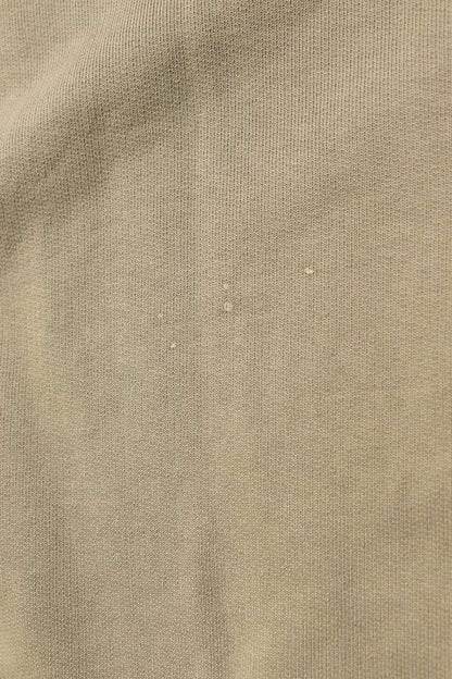 AMI Heart A Logo Embroidered Zip Hoodie Khaki Size L