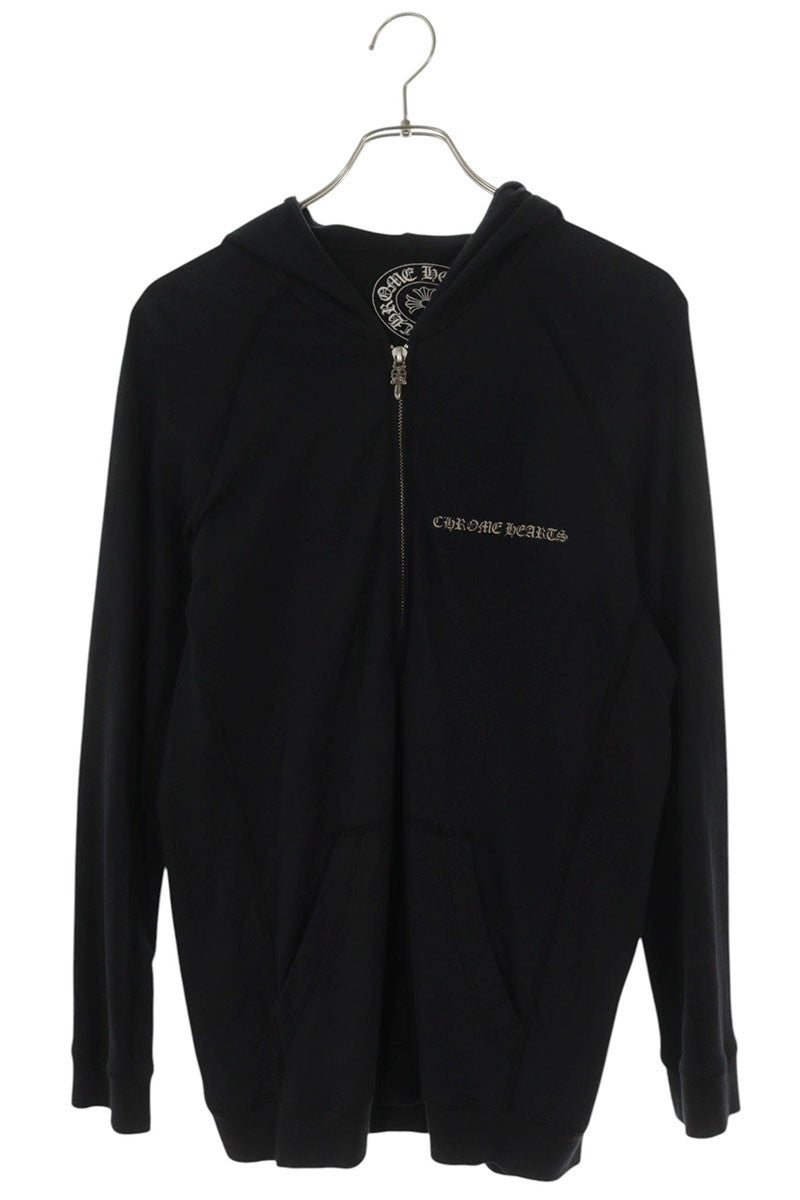 Chrome Hearts Old CH Plus Print Dagger Zip Hoodie Size M