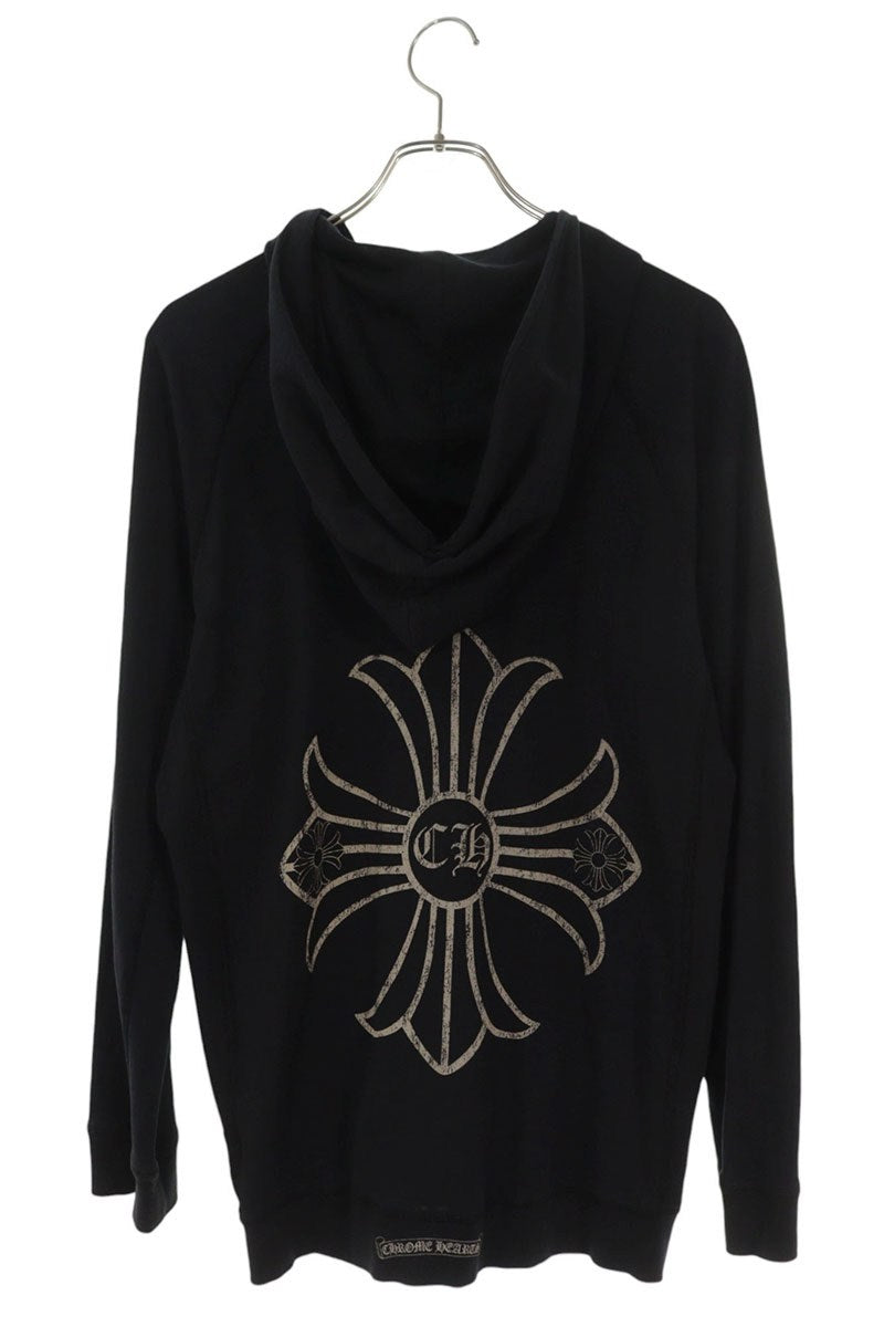 Chrome Hearts Old CH Plus Print Dagger Zip Hoodie Size M