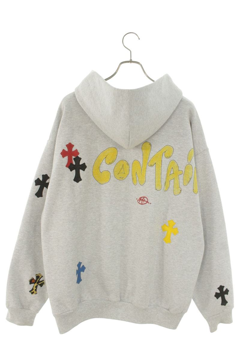 Chrome Hearts MATTY BOY Cross Patch Pullover Hoodie Size XL