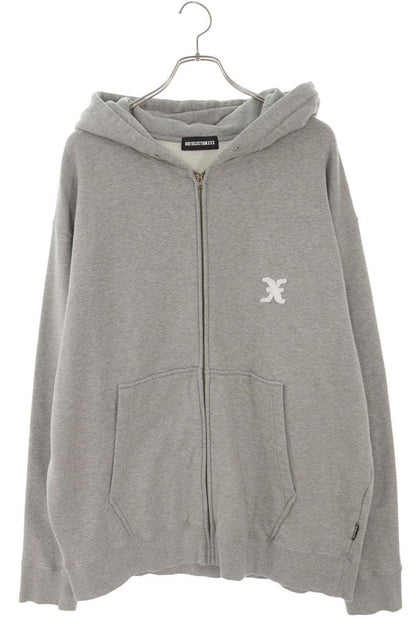 GOD SELECTION XXX X Patch Zip Hoodie Gray Size XL