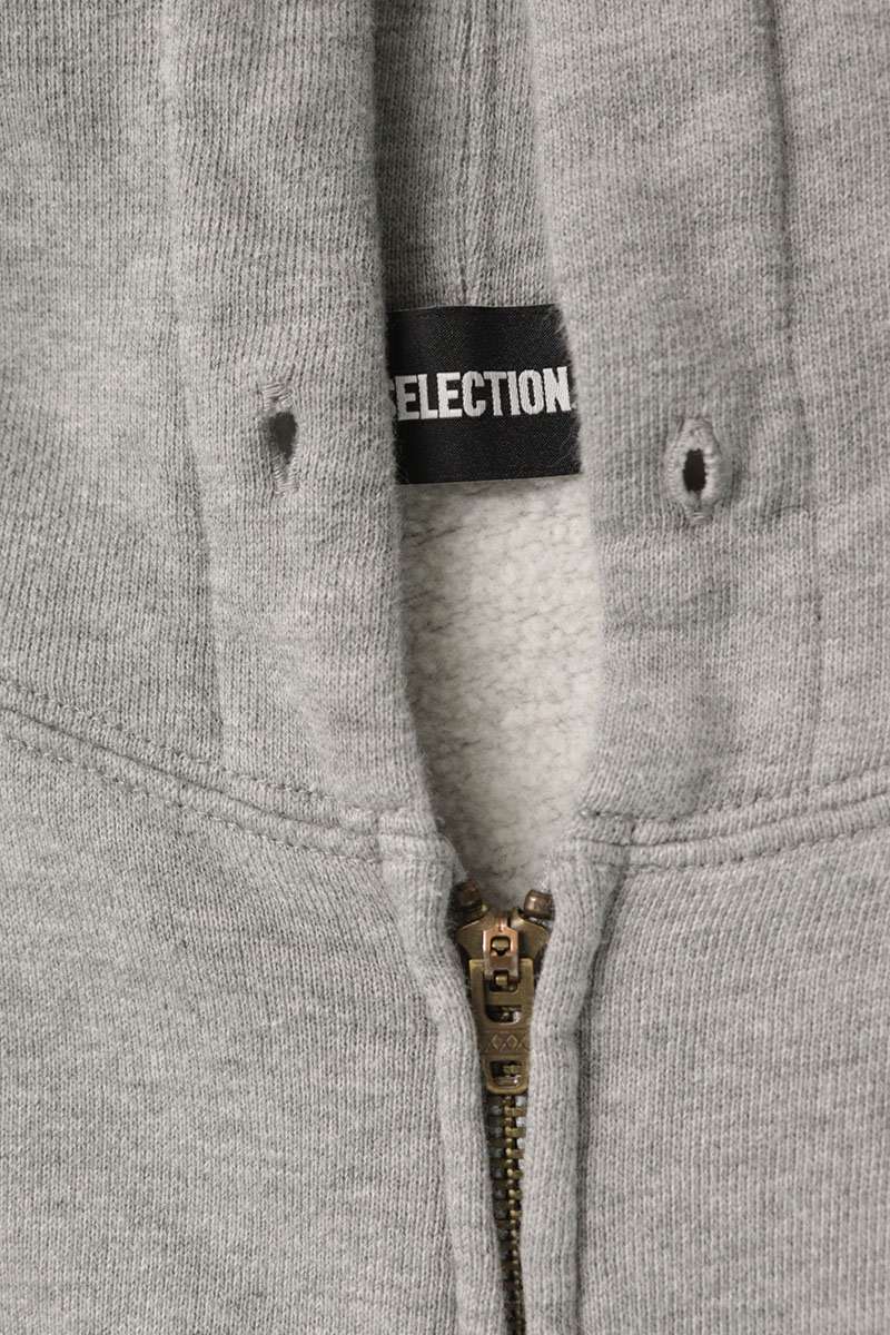 GOD SELECTION XXX X Patch Zip Hoodie Gray Size XL