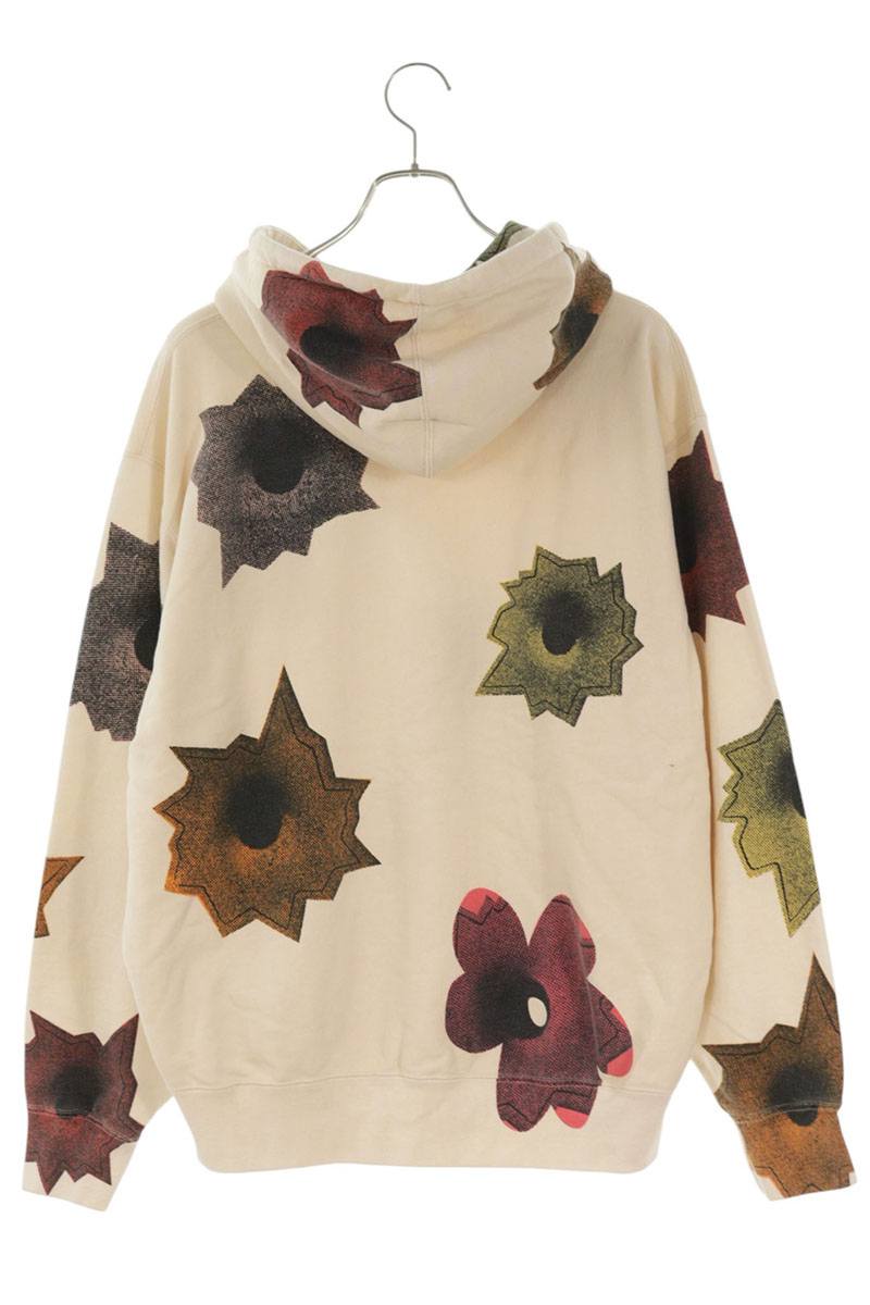 SUPREME 22SS Nate Lowman Hooded Sweatshirt Beige Size M
