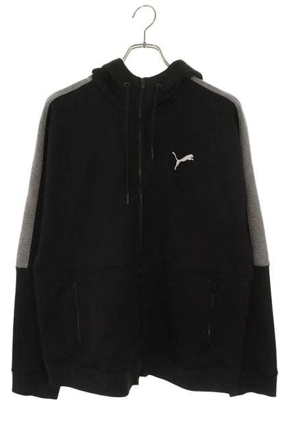 BALENCIAGA x PUMA Logo Embroidery Zip Hoodie Multi Size XL