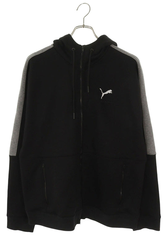 BALENCIAGA x PUMA Logo Embroidery Zip Hoodie Multi Size XL