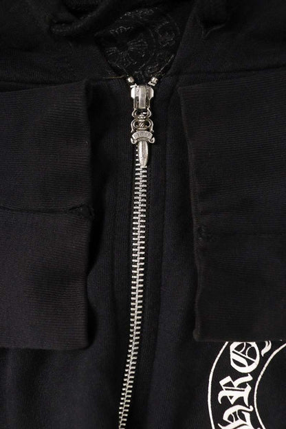 Chrome Hearts Floral Horseshoe Zip Hoodie Size XXL