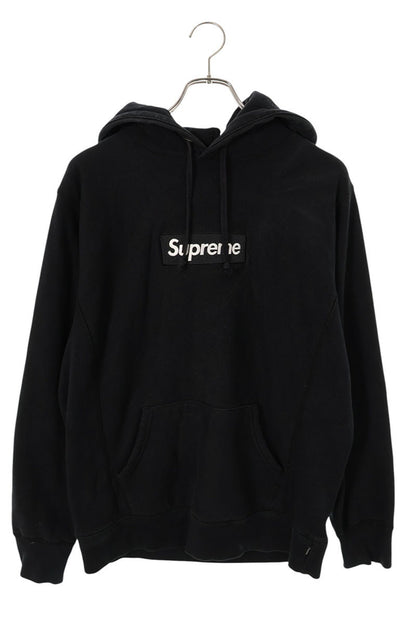 SUPREME Box Logo Hooded Sweatshirt Black Size M