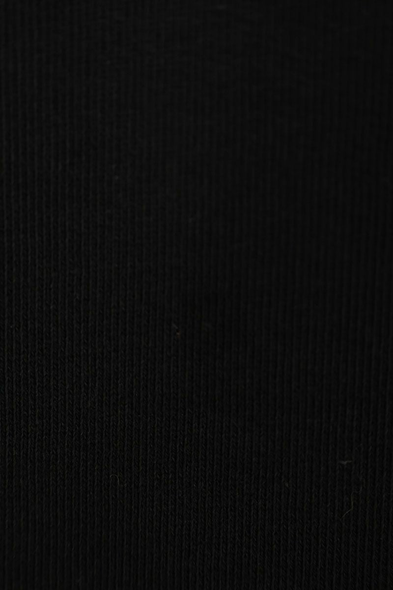 BALENCIAGA 24SS Distressed Round Hoodie Black Size XS