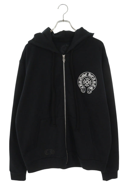 Chrome Hearts Tokyo Ltd Back Horseshoe Zip Hoodie Size M