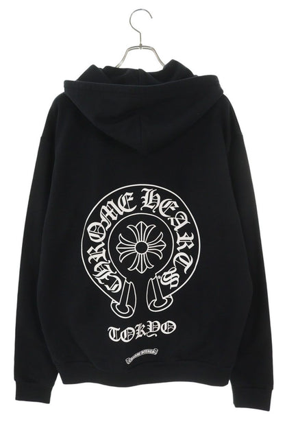 Chrome Hearts Tokyo Ltd Back Horseshoe Zip Hoodie Size M