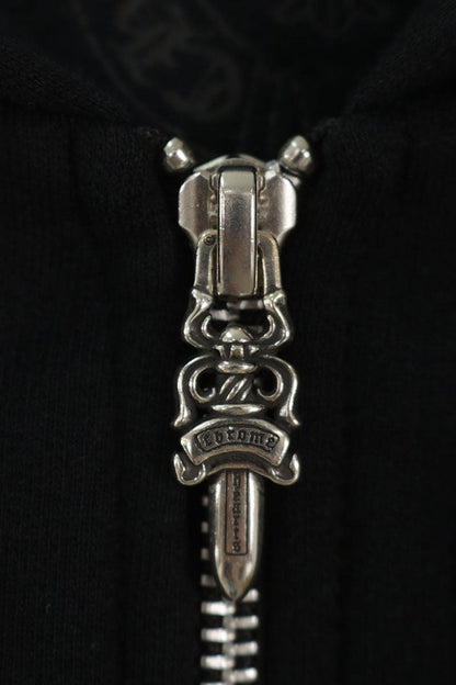 Chrome Hearts Tokyo Ltd Back Horseshoe Zip Hoodie Size M
