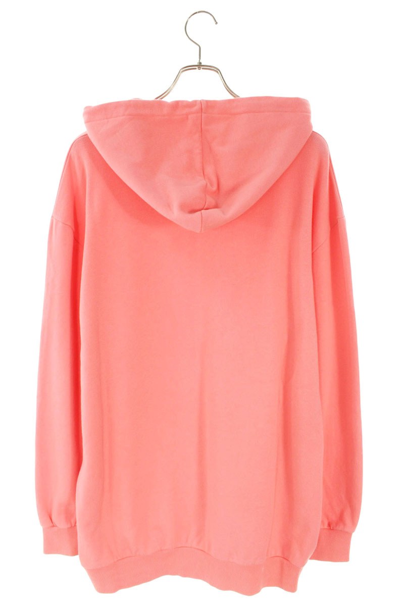 CELINE Flamingo Hoodie Pink Cotton Size XS