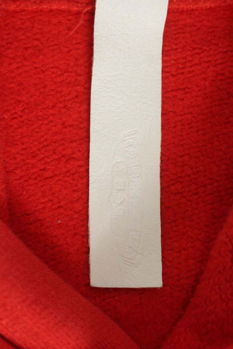 Chrome Hearts SAILIN ON HD PLVR Cemetery Cross Red Size M