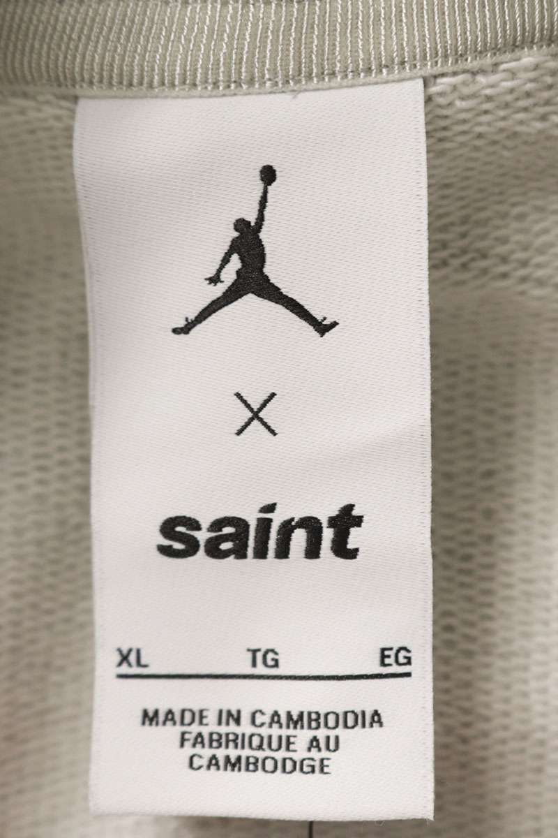 SAINT MICHAEL 26SS x JORDAN Wing Logo Hoodie Size XL