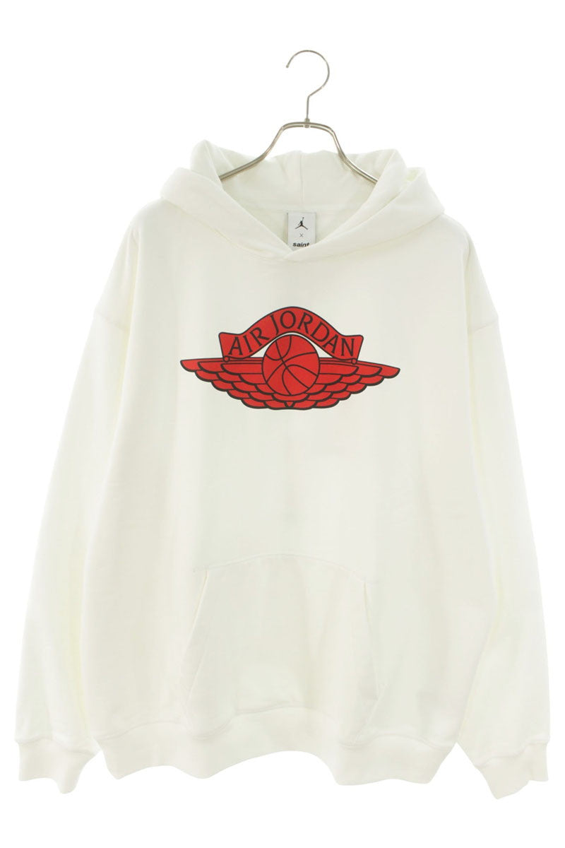 SAINT MICHAEL 26SS x JORDAN Wing Logo Hoodie Size L