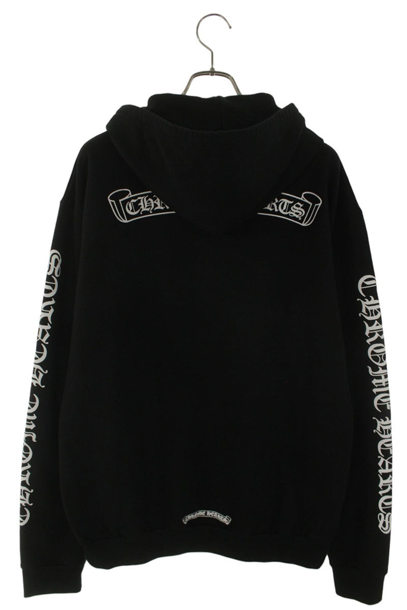 Chrome Hearts SWTSHRT HD ZIP Sleeve Logo Black Size L