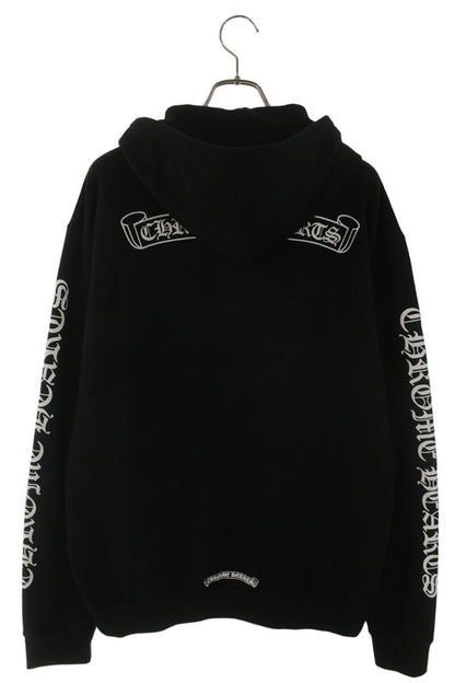 Chrome Hearts SWTSHRT HD ZIP Sleeve Logo Black Size L