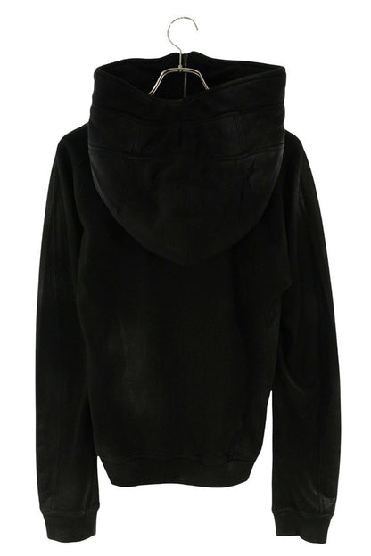 JULIUS Coated Zip-up Hoodie Black Size M