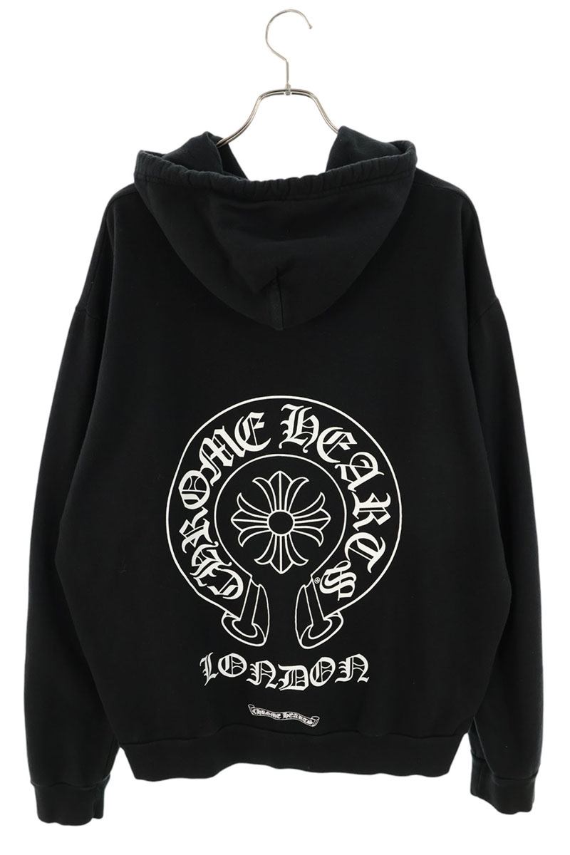 Chrome Hearts London Exclusive Horseshoe Hoodie Black Size L