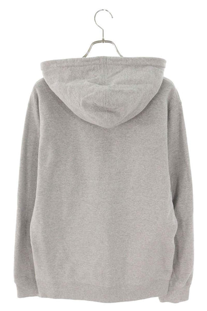 SUPREME 18SS Corner Label Hooded Sweatshirt Gray Size L