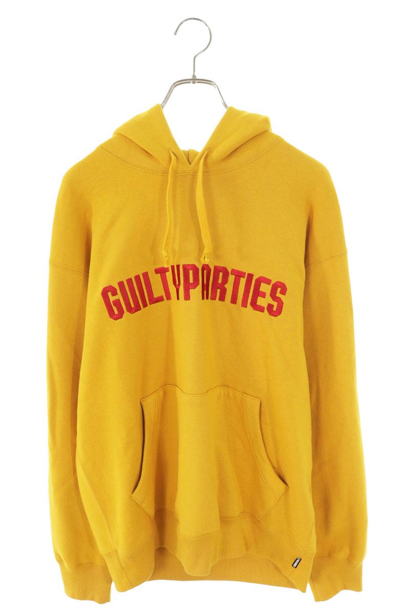 WACKO MARIA 24SS Front Emb. Pullover Hoodie Yellow Size M