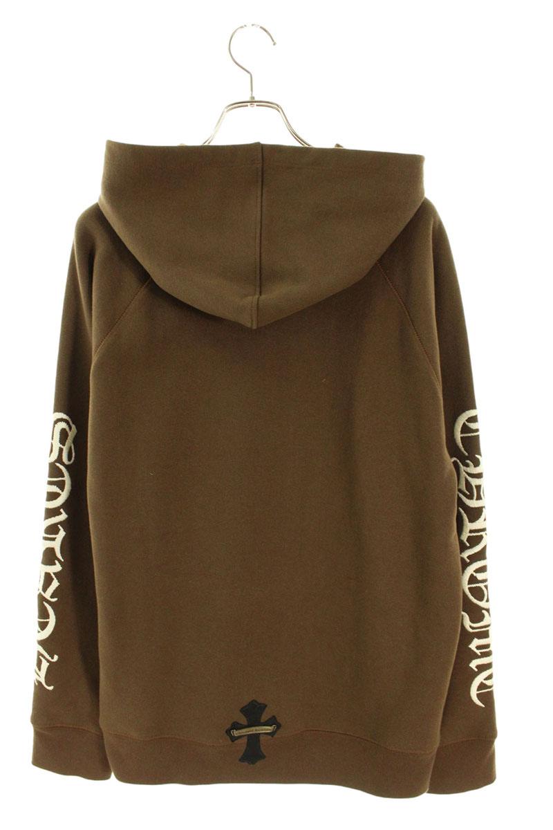Chrome Hearts CH Logo Embroidered Pullover Hoodie Size L