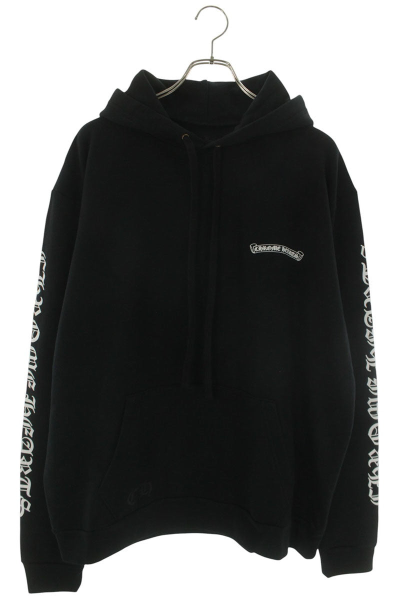 Chrome Hearts Back Label Logo Print Pullover Hoodie Size L