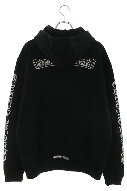 Chrome Hearts Back Label Logo Print Pullover Hoodie Size L
